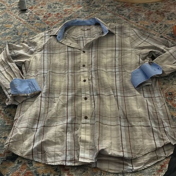 Tasso Elba button down shirt - Picture 1 of 3